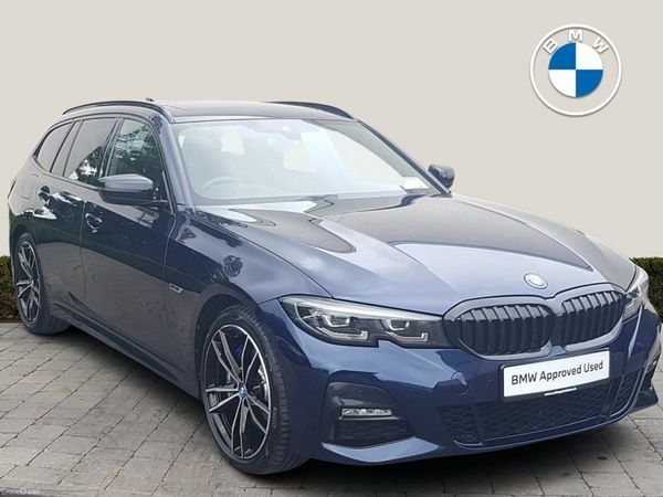 BMW 3-Series Estate, Petrol Plug-in Hybrid, 2022, Blue