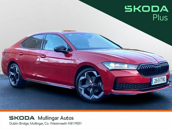 Skoda Superb Saloon, Diesel, 2025, Red