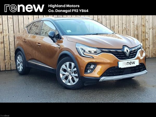 Renault Captur Hatchback, Petrol Plug-in Hybrid, 2021, Orange