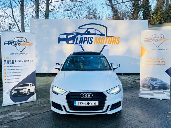 Audi A3 Saloon, Petrol, 2017, White