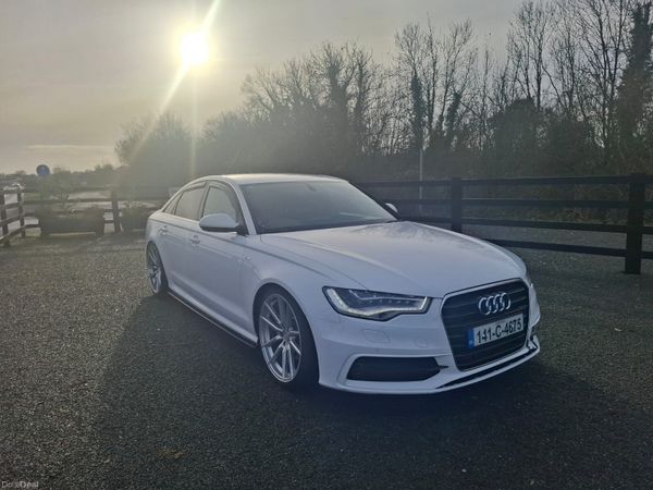 Audi A6 Saloon, Diesel, 2014, White