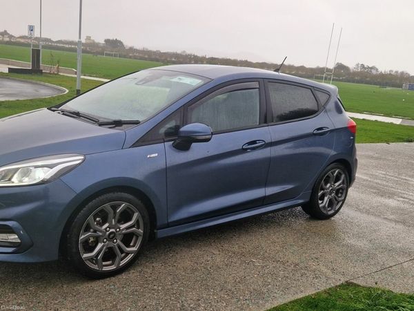 Ford Fiesta Hatchback, Petrol Hybrid, 2021, Blue