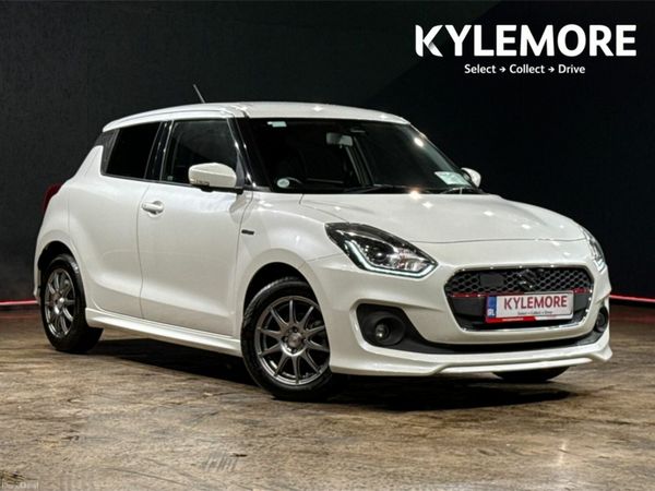 Suzuki Swift Hatchback, Petrol Hybrid, 2018, White