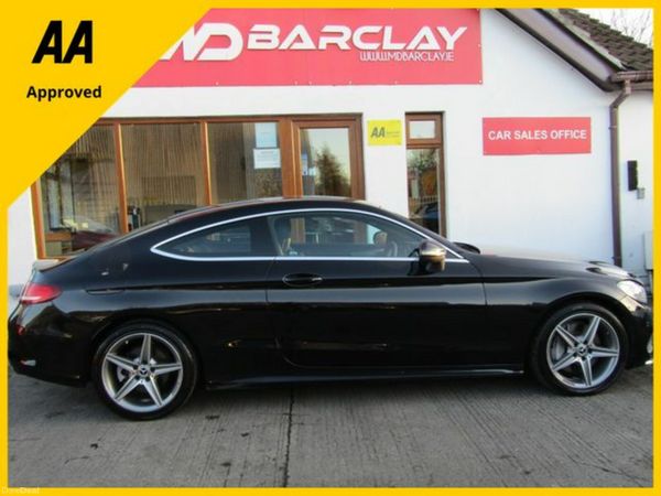 Mercedes-Benz C-Class Coupe, Diesel, 2017, Black
