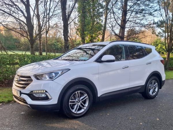 Hyundai Santa Fe SUV, Diesel, 2017, White