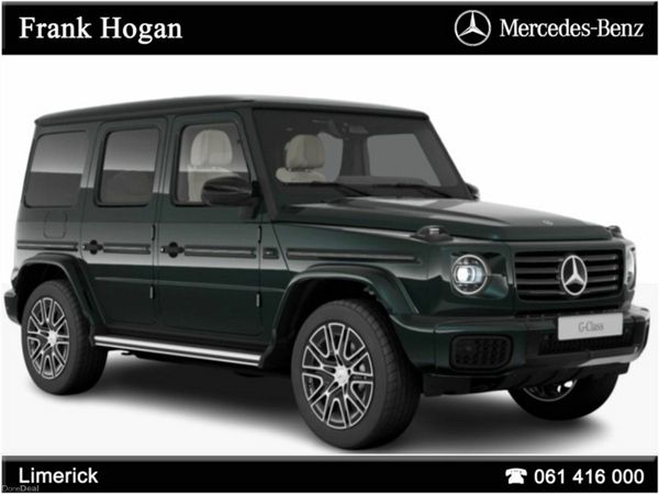 Mercedes-Benz G-Class SUV, Electric, 2026, Green