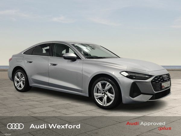 Audi A5 Saloon, Diesel Hybrid, 2026, Silver