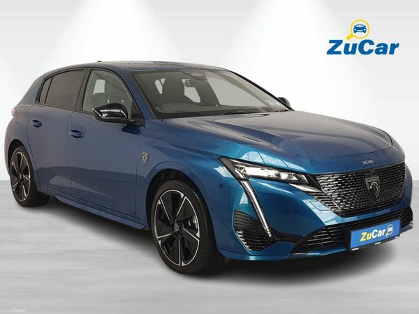 Peugeot 308 Hatchback, Electric, 2024, Blue