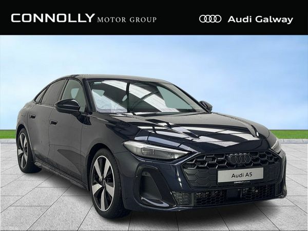 Audi A5 Saloon, Petrol Hybrid, 2026, Blue