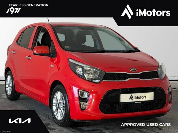 Kia Picanto Hatchback, Petrol, 2022, Red