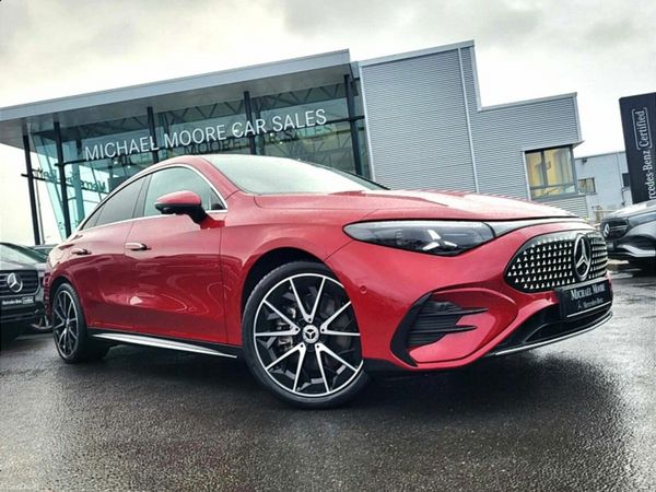 Mercedes-Benz CLA Coupe, Electric, 2026, Red