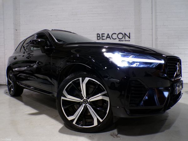 Volvo XC60 SUV, Petrol Plug-in Hybrid, 2022, Black