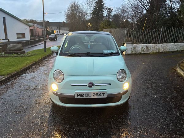 Fiat 500 Hatchback, Petrol, 2014, Green