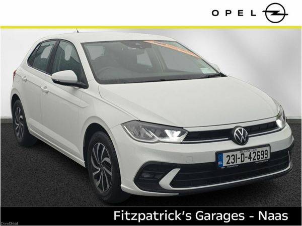 Volkswagen Polo Hatchback, Petrol, 2023, White