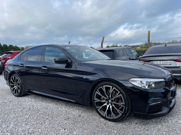 BMW 5-Series Saloon, Diesel, 2018, Black