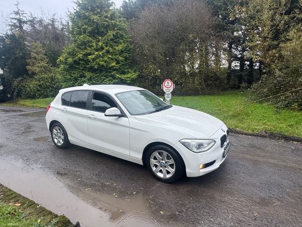 BMW 1-Series Hatchback, Petrol, 2015, White