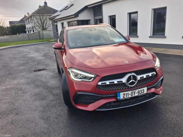 Mercedes-Benz GLA SUV, Diesel, 2021, Red