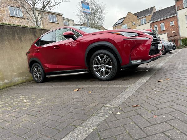 Lexus NX SUV, Petrol Hybrid, 2015, Red