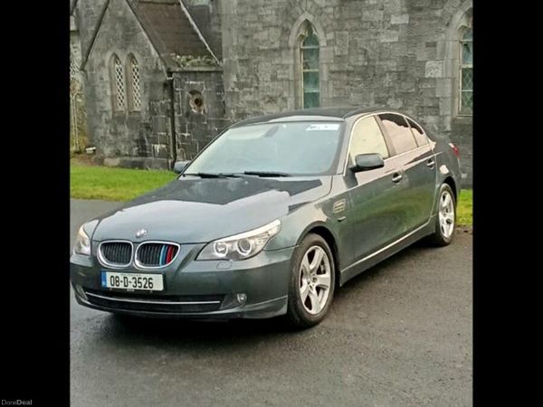 BMW 5-Series Saloon, Diesel, 2008, Grey