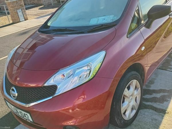 Nissan Note MPV, Petrol, 2017, Red