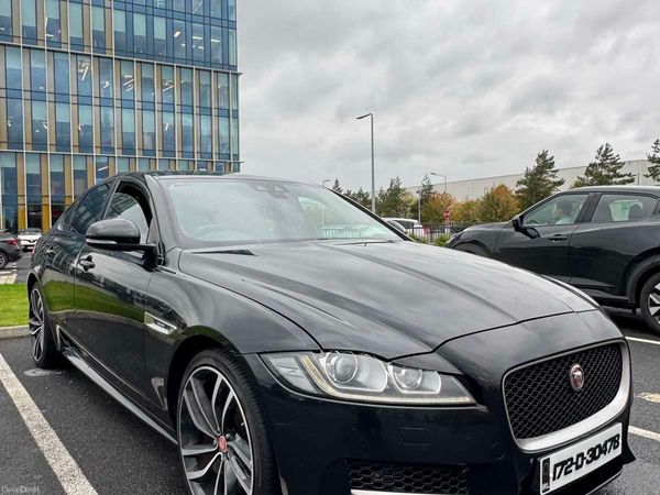 Jaguar XF Saloon, Diesel, 2017, Black