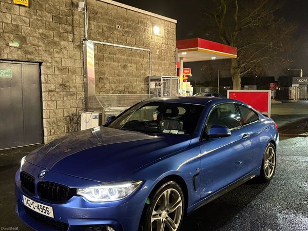 BMW 4-Series Coupe, Diesel, 2014, Blue