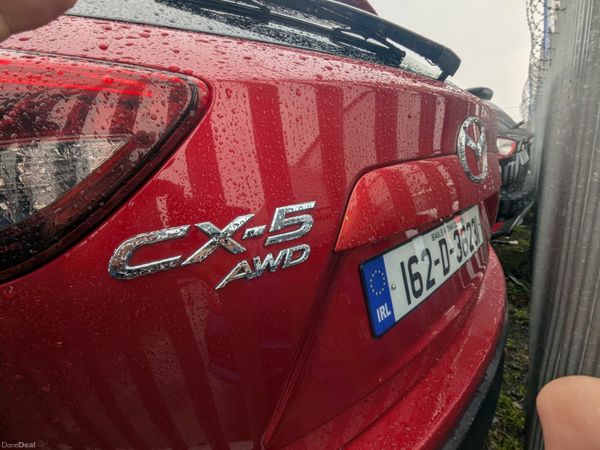 Mazda CX-5 SUV, Diesel, 2016, Red