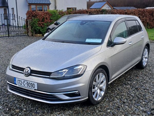 Volkswagen Golf Hatchback, Petrol, 2017, Silver