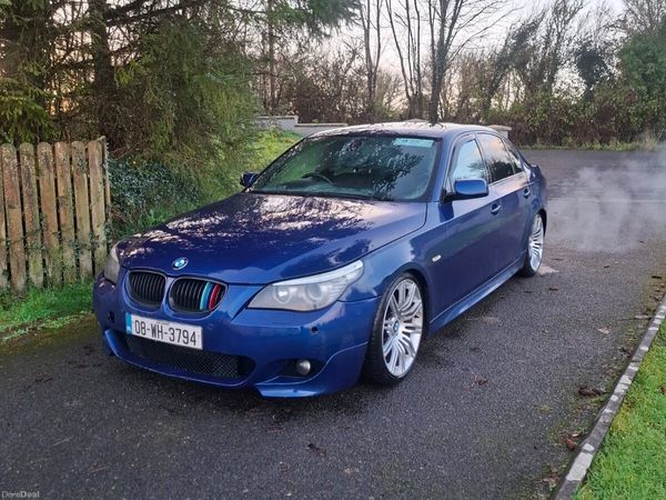 BMW 5-Series Saloon, Diesel, 2008, Blue