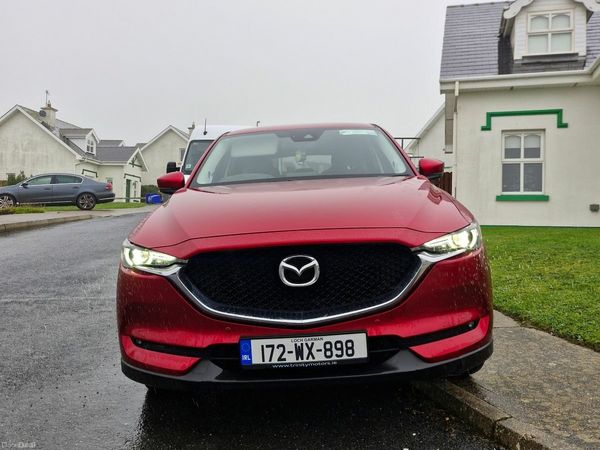Mazda CX-5 SUV, Diesel, 2017, Red
