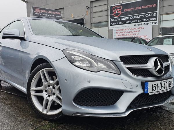 Mercedes-Benz E-Class Coupe, Diesel, 2015, Silver