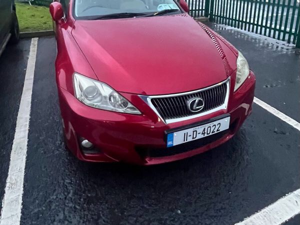 Lexus IS Saloon, Diesel, 2011, Red