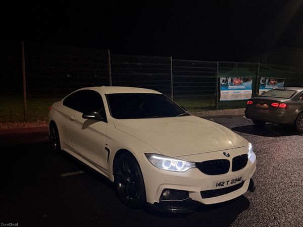 BMW 4-Series Coupe, Diesel, 2014, White