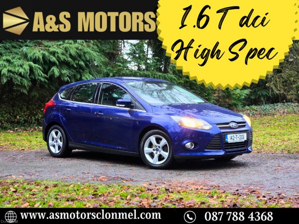 Ford Focus Hatchback, Diesel, 2014, Blue