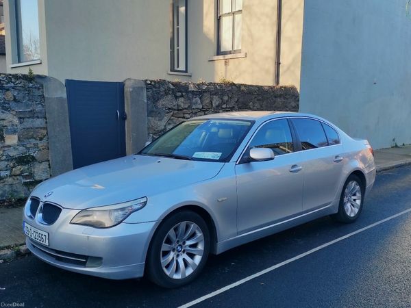 BMW 5-Series Saloon, Diesel, 2009, Silver