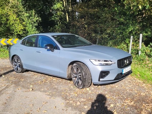 Volvo S60 Saloon, Petrol Plug-in Hybrid, 2022, Grey