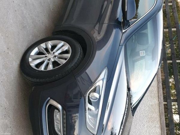 Hyundai Santa Fe SUV, Diesel, 2016, Blue