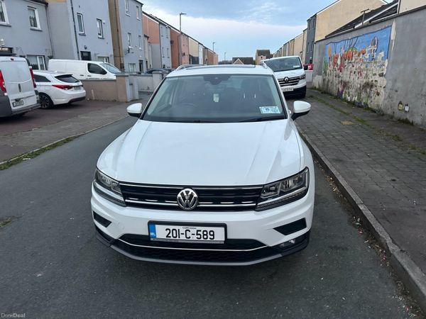 Volkswagen Tiguan SUV, Diesel, 2020, White
