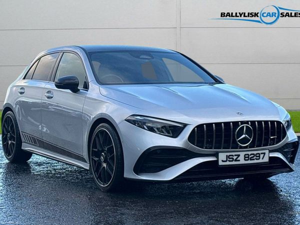 Mercedes-Benz A-Class Hatchback, Petrol Hybrid, 2023, Silver