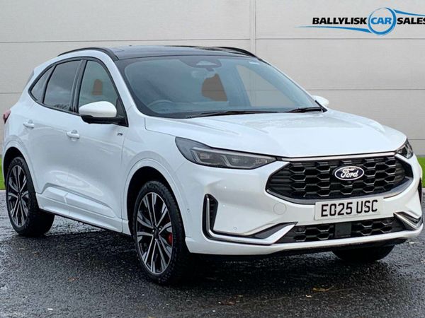 Ford Kuga SUV, Petrol Plug-in Hybrid, 2025, White