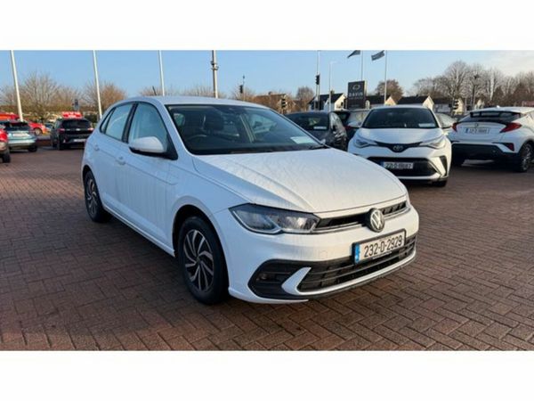 Volkswagen Polo Hatchback, Petrol, 2023, White