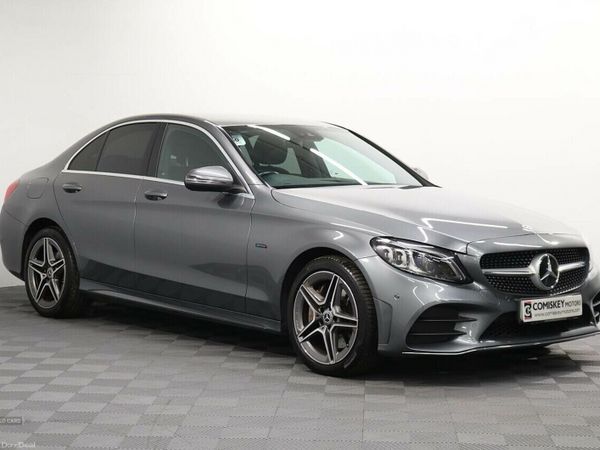 Mercedes-Benz C-Class Saloon, Petrol Hybrid, 2021, Grey