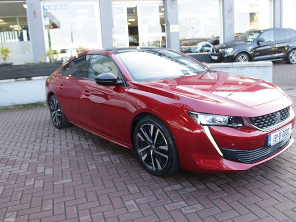 Peugeot 508 Saloon, Diesel, 2019, Red