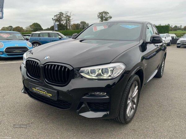 BMW X4 Coupe, Diesel Hybrid, 2021, Black