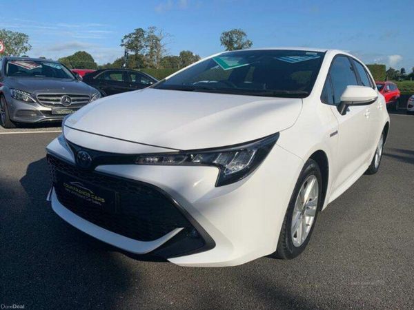 Toyota Corolla Hatchback, Petrol Hybrid, 2021, White
