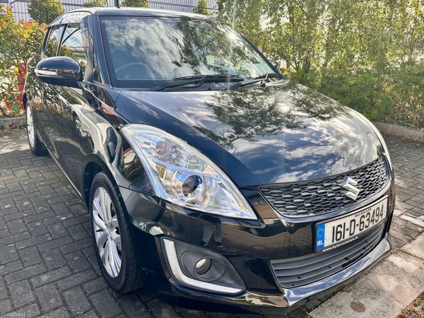 Suzuki Swift Hatchback, Petrol, 2016, Black
