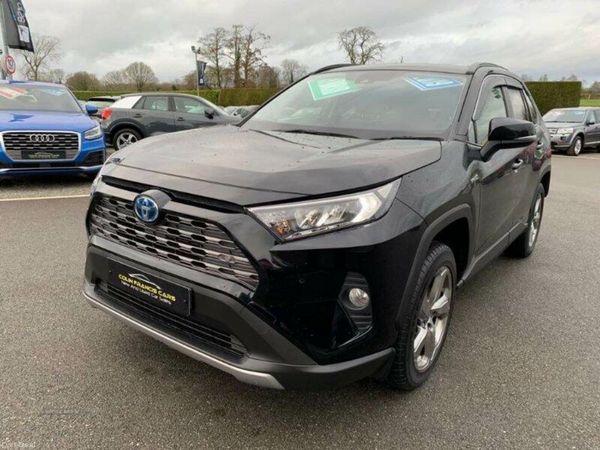 Toyota RAV4 SUV, Petrol Hybrid, 2019, Black