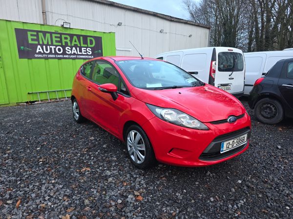 Ford Fiesta Hatchback, Petrol, 2012, Red
