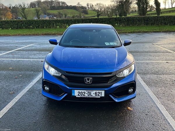 Honda Civic Hatchback, Petrol, 2020, Blue