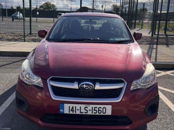 Subaru Impreza Hatchback, Petrol, 2014, Red